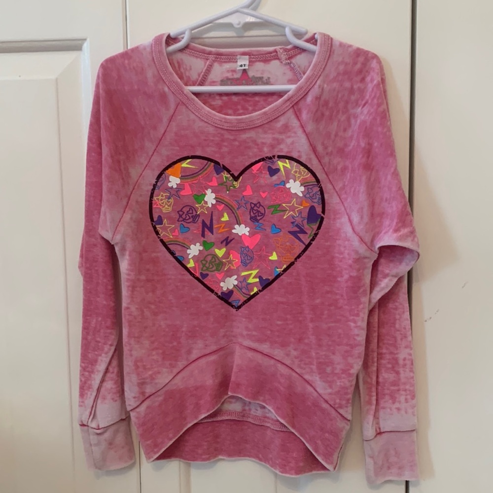 Hannah Sky High Low Sweatshirt